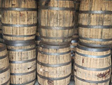 used whiskey barrels for sale